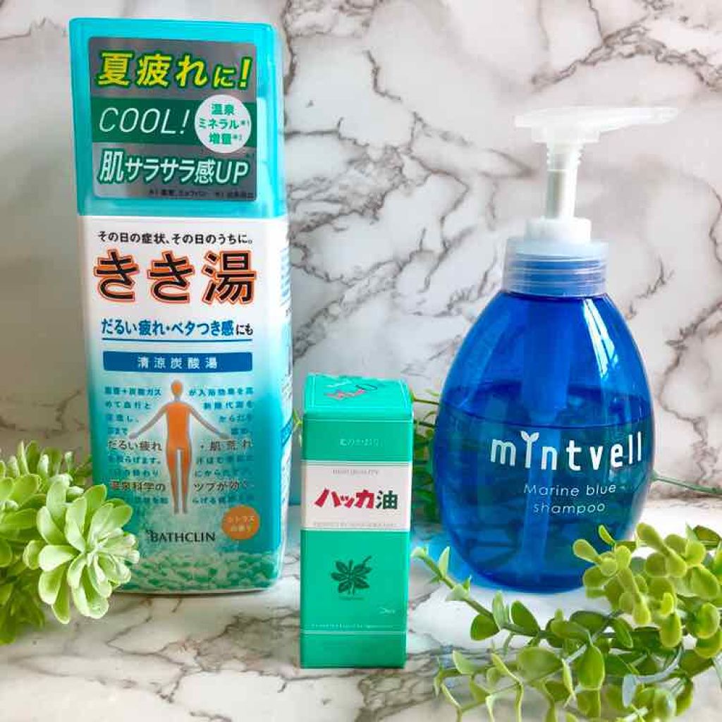 きき湯 清涼炭酸湯 クーリングシトラスの香り/きき湯/炭酸系入浴剤を使ったクチコミ（1枚目）