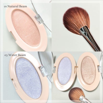 ドリームビームハイライター/Laka/パウダーハイライトを使ったクチコミ(2枚目)