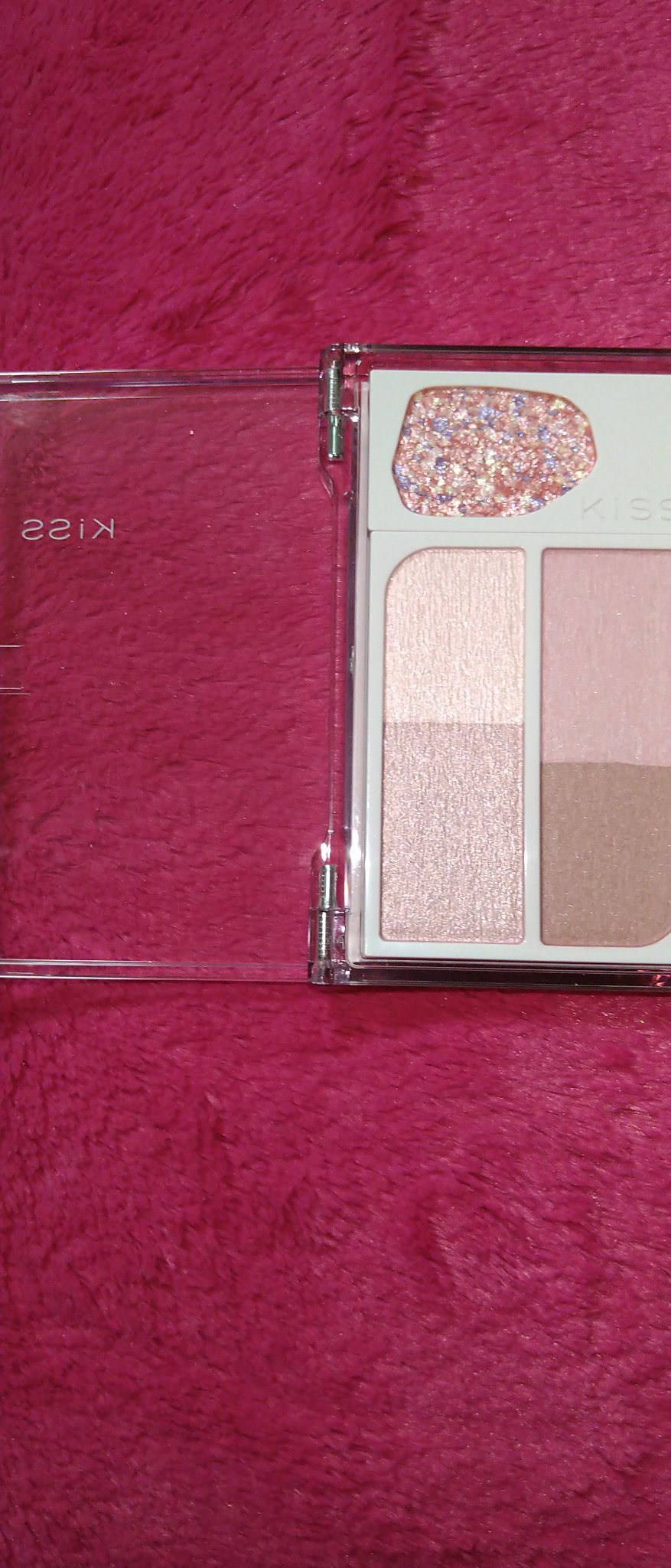 カクテルデイズ 03 ピンキーデライト/KiSS/アイシャドウパレットを使ったクチコミ（3枚目）