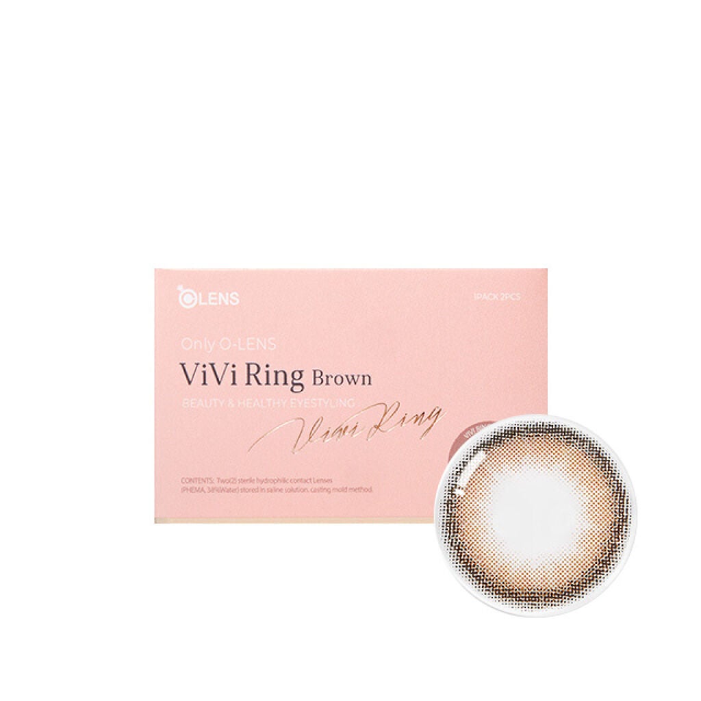 ViVi Ring 1Month ブラウン
