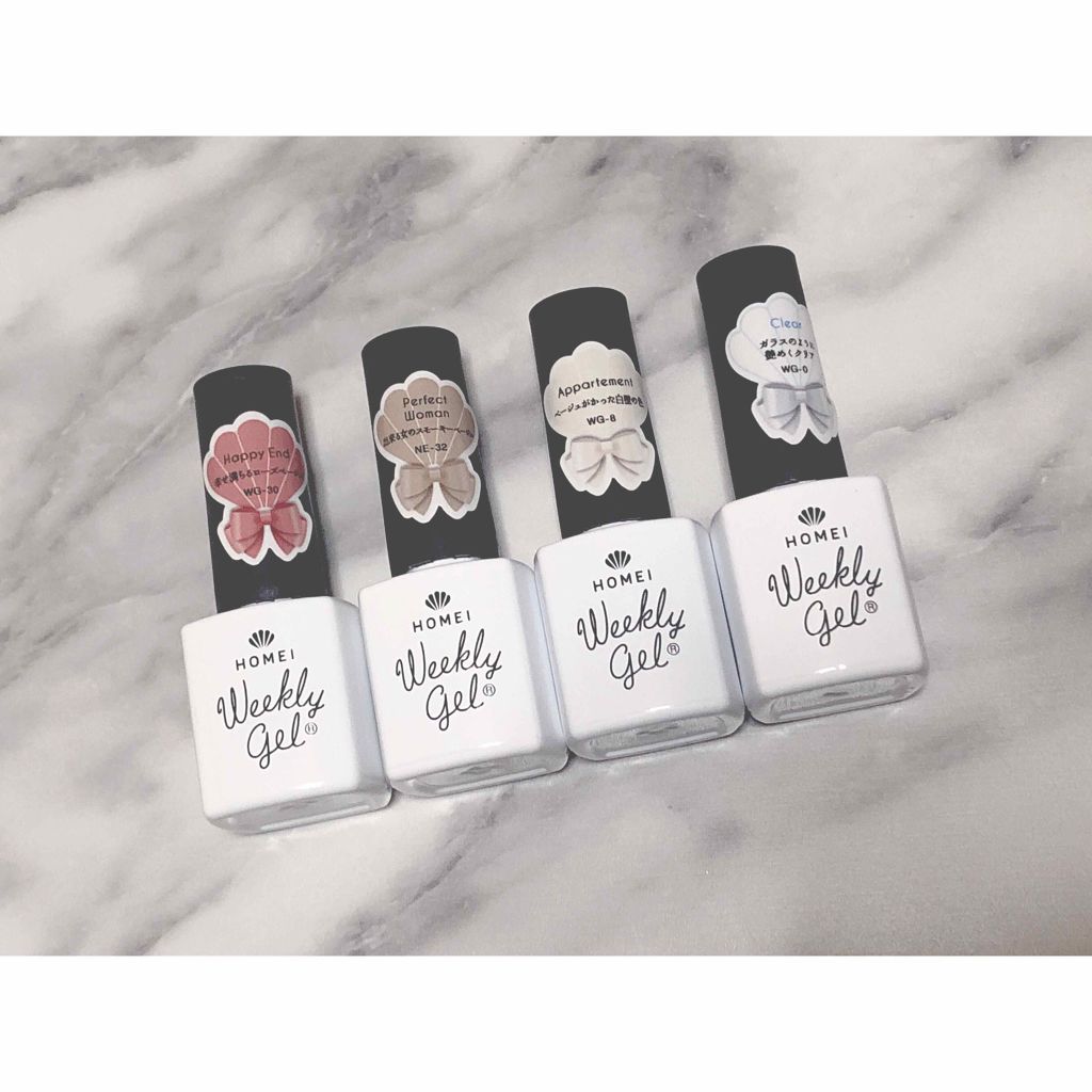 ウィークリージェル/HOMEI/ジェルネイルを使ったクチコミ（2枚目）
