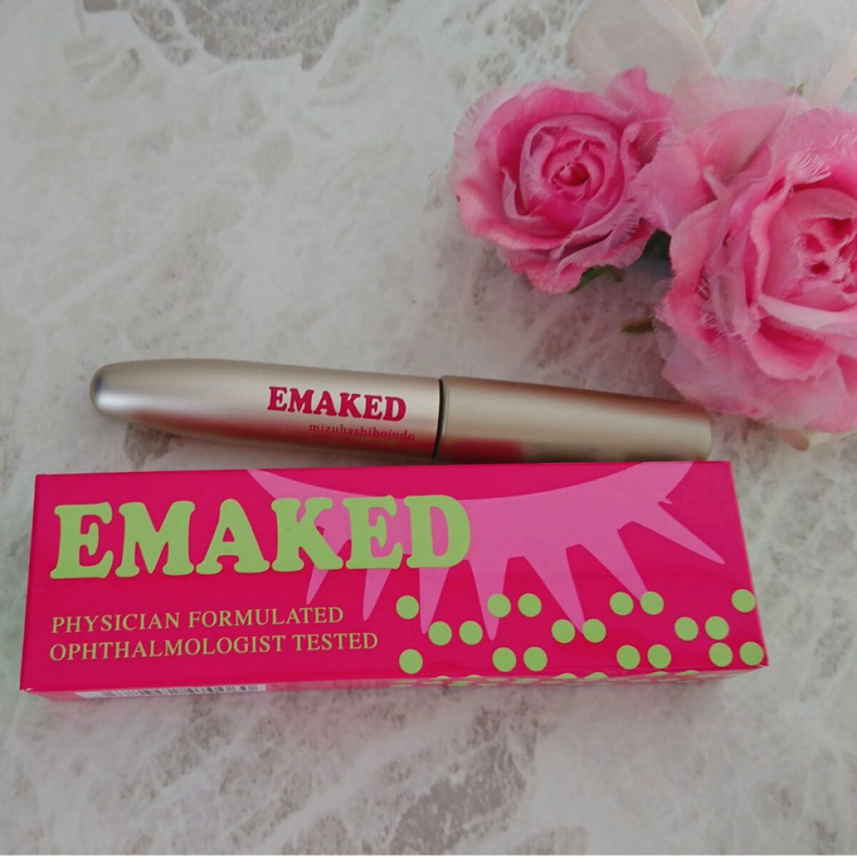 EMAKED(エマーキット)/水橋保寿堂製薬/まつげ美容液を使ったクチコミ(1枚目)