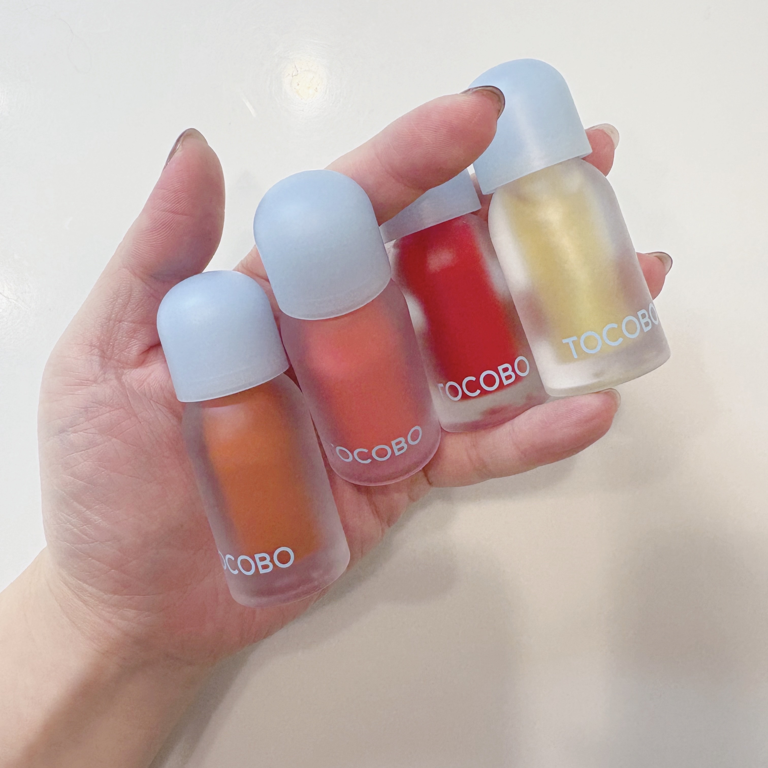 ジューシーベリープランピングリップオイル/TOCOBO/リップグロスを使ったクチコミ（2枚目）