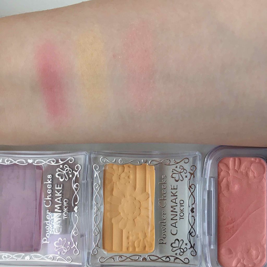 【旧品】パウダーチークス/キャンメイク/パウダーチークを使ったクチコミ（1枚目）