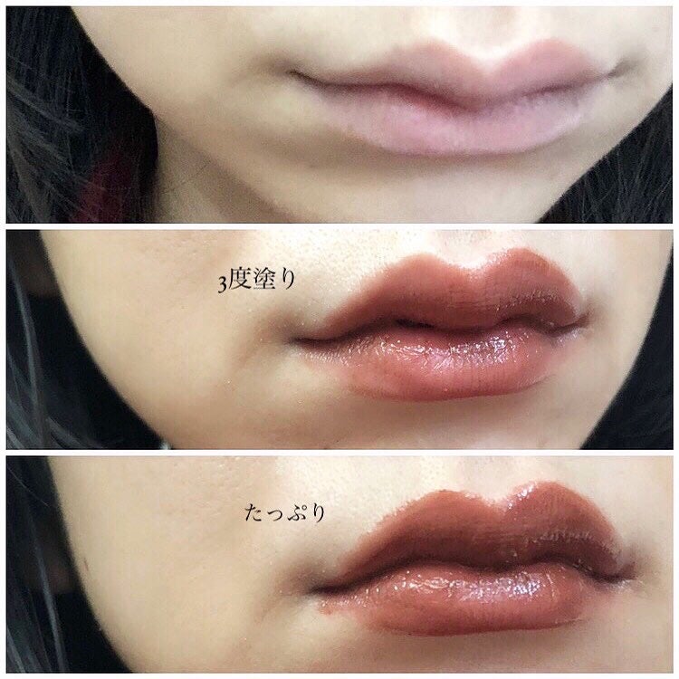 むちぷるティント/キャンメイク/リップティントを使ったクチコミ(2枚目)