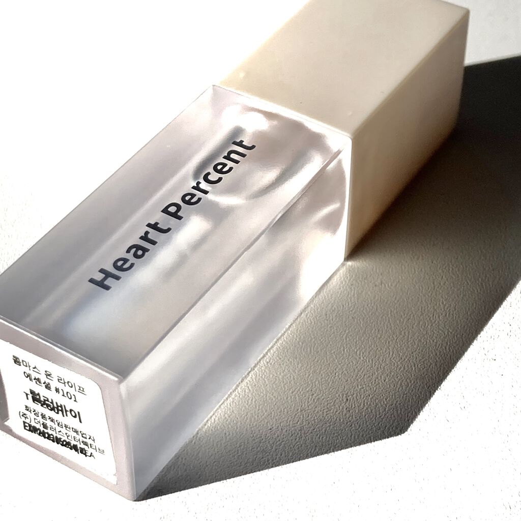 Heart Percent スリーピングリップエッセンスのクチコミ「毎日のイロトリドリを楽しむためにこそ﻿
忘れてはいけない色のないクリアな世界﻿
﻿
香りやネ.....」（2枚目）