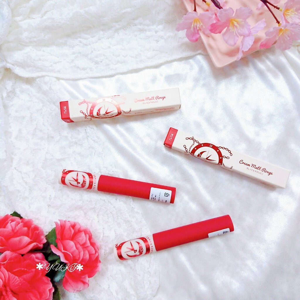 クリームマットルージュ シーズン2 CM08 刺激的な７時/BLACK ROUGE/口紅を使ったクチコミ（1枚目）
