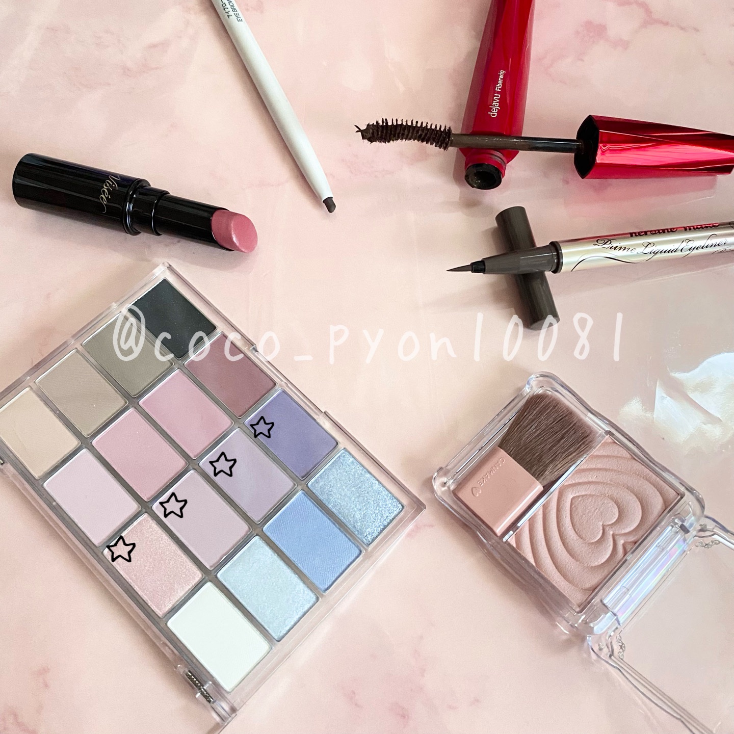 ソフトブラーリングアイパレット/wakemake/アイシャドウパレットを使ったクチコミ（2枚目）