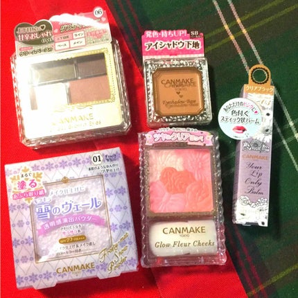 グロウフルールチークス/キャンメイク/パウダーチークを使ったクチコミ(1枚目)