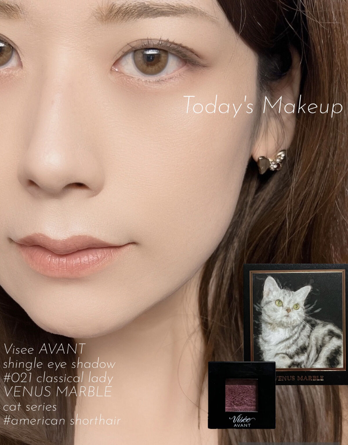 ヴィセ アヴァン シングルアイカラー/Visée/単色アイシャドウを使ったクチコミ（1枚目）