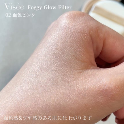 リシェ フォギーグロウ フィルター 02 血色ピンク / Visée リシェ フォギーグロウ フィルター 02 血色ピンク / Visée