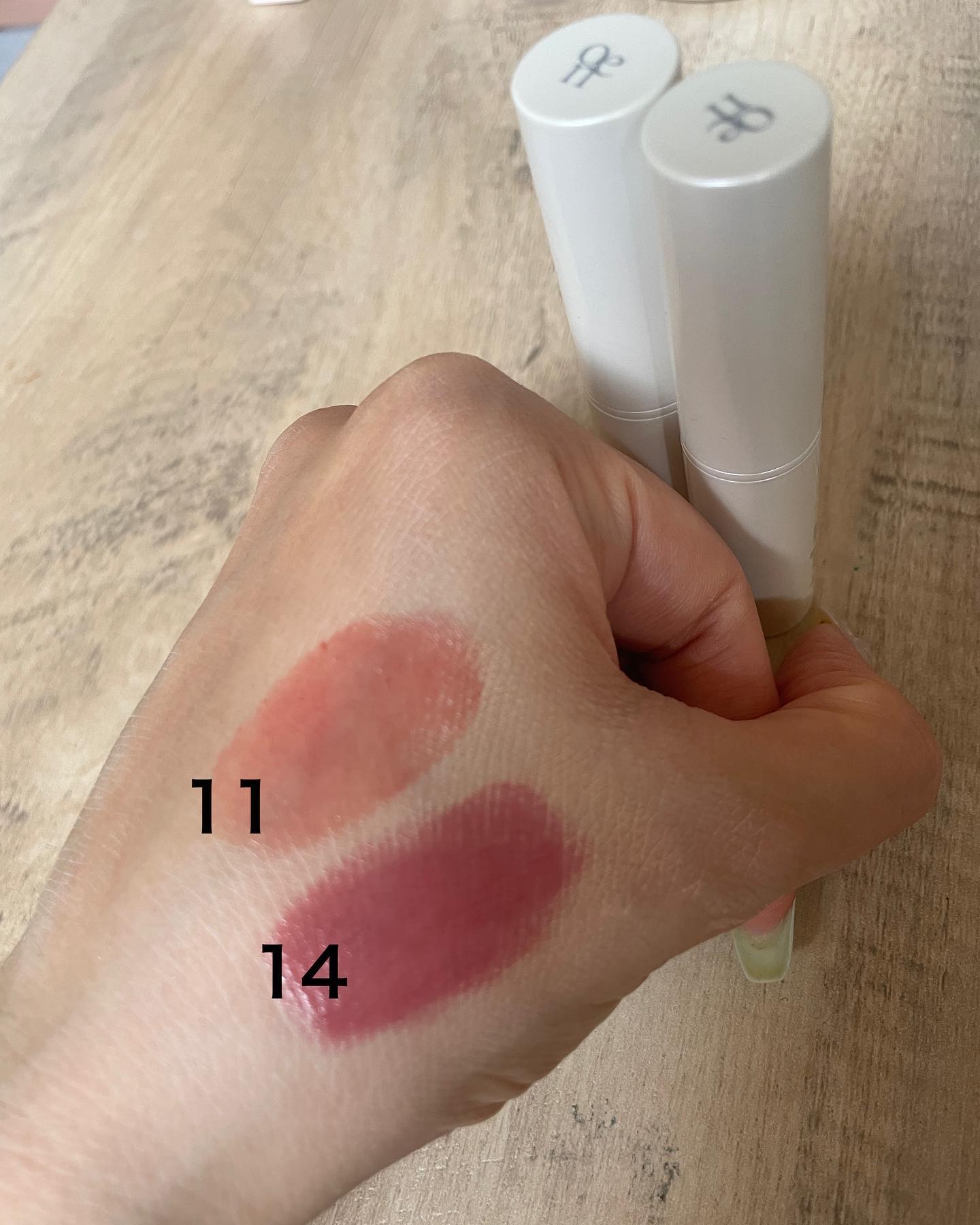 アワーグロウリップ/oenir/口紅を使ったクチコミ（2枚目）