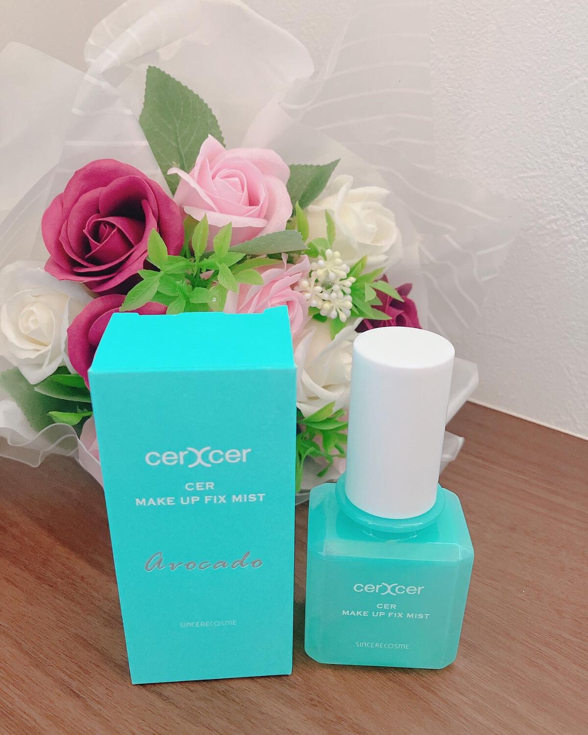 メイクアップフィックスミスト/cerXcer/フィックスミストを使ったクチコミ（2枚目）