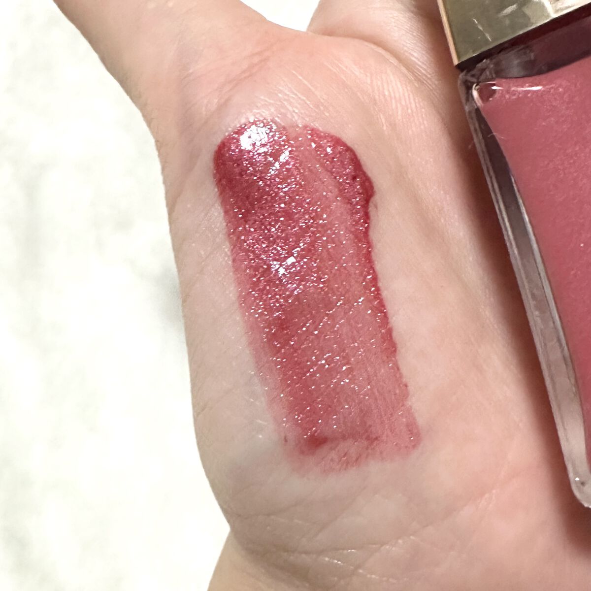 ピュア リップ ティント 08 Pink Sand Beach/SNIDEL BEAUTY/リップティントを使ったクチコミ（3枚目）