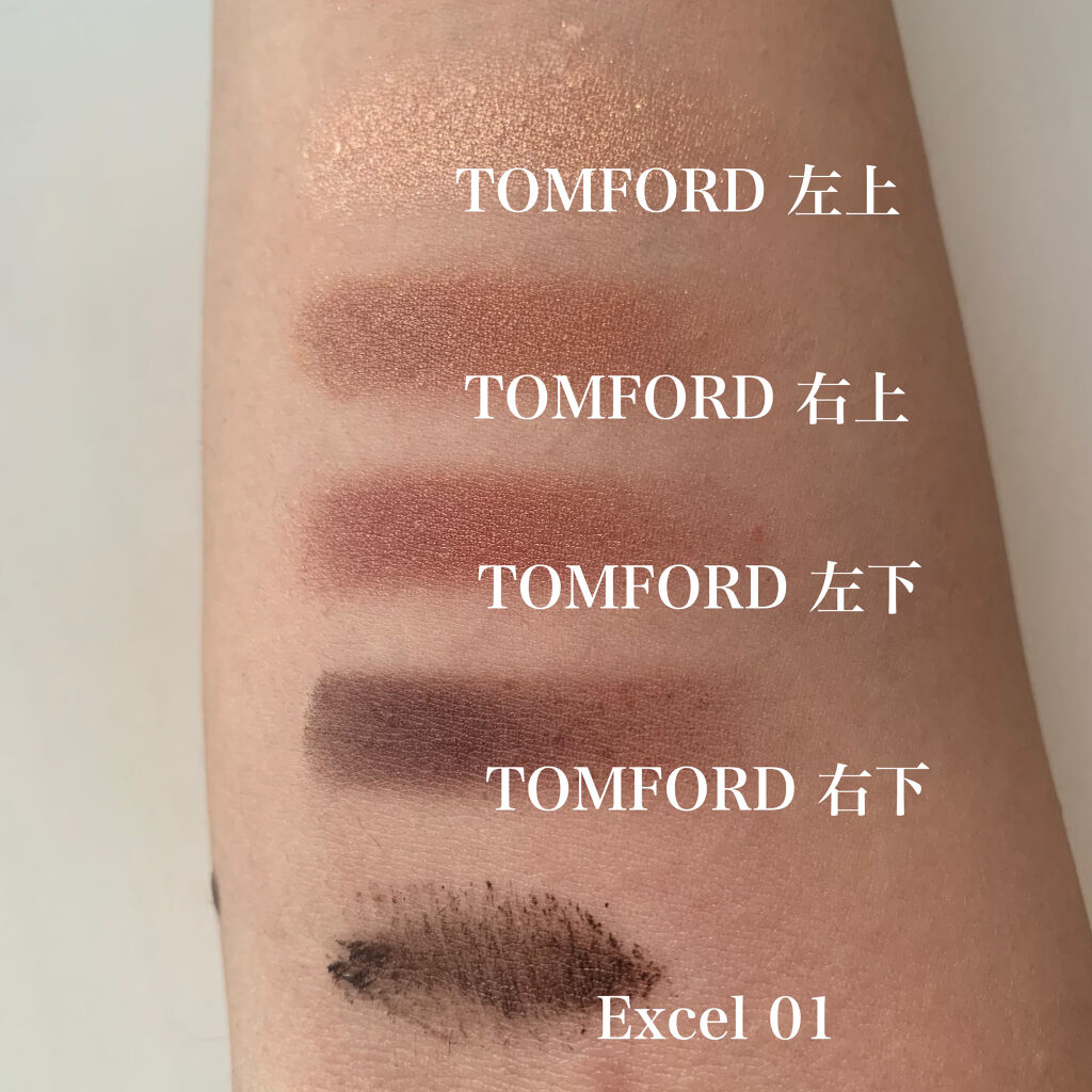 アイ カラー クォード/TOM FORD BEAUTY/アイシャドウパレットを使ったクチコミ（3枚目）