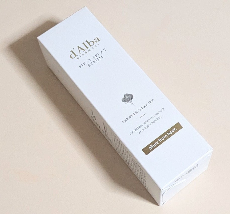 ダルバ ホワイトトリュフファーストスプレーセラム/ダルバ/ミスト状化粧水を使ったクチコミ(4枚目)