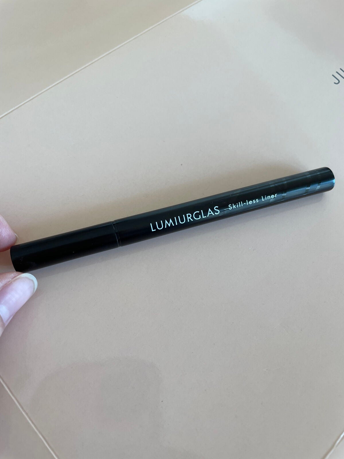 スキルレスライナー/LUMIURGLAS/リキッドアイライナーを使ったクチコミ(1枚目)