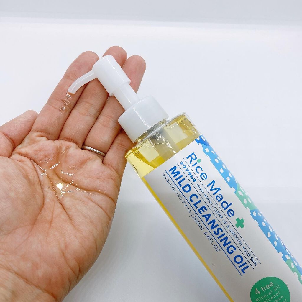 ライスメイドプラス マイルドクレンジングオイル/菊正宗/オイルクレンジングを使ったクチコミ（3枚目）