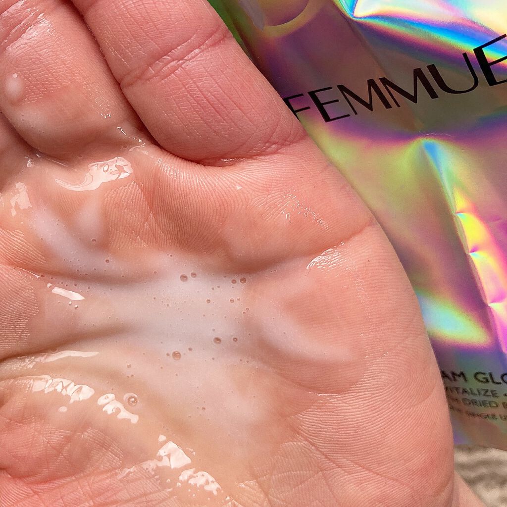 ドリームグロウマスク RR(透明感・キメ)/FEMMUE/シートマスク・パックを使ったクチコミ(6枚目)