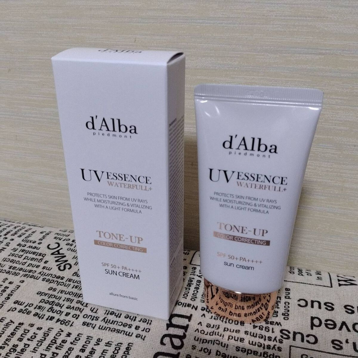 ダルバ ホワイトトリュフファーストスプレーセラム/ダルバ/ミスト状化粧水を使ったクチコミ（3枚目）