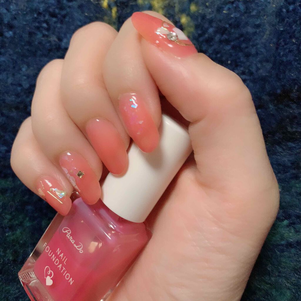 クイッククリスタルコート/ネイリスト/ネイルトップコートを使ったクチコミ（2枚目）