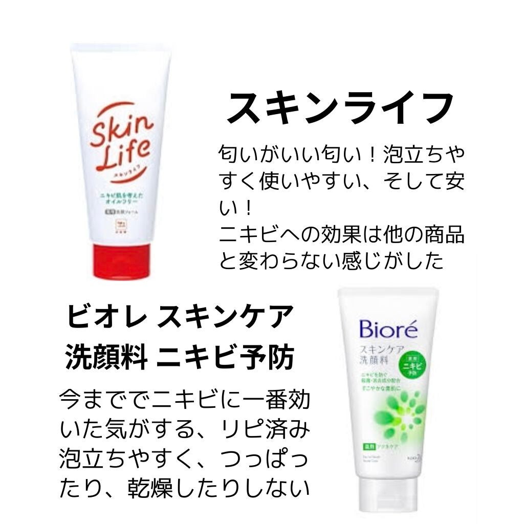 スキンケア洗顔料 薬用アクネケア/ビオレ/洗顔フォームを使ったクチコミ(3枚目)