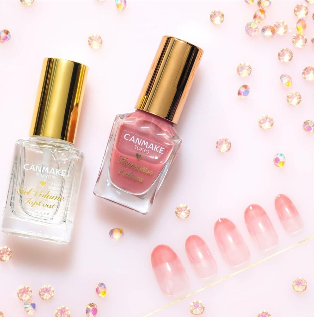 ジェルボリュームトップコート/キャンメイク/ネイルトップコートを使ったクチコミ(1枚目)