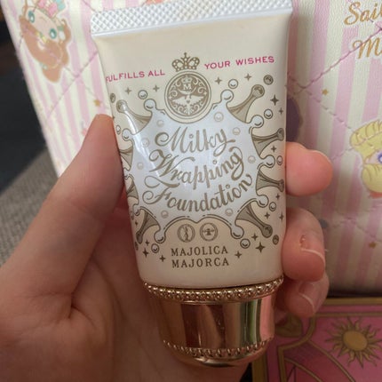 ミルキーラッピングファンデ/MAJOLICA MAJORCA/リキッドファンデーションを使ったクチコミ(1枚目)
