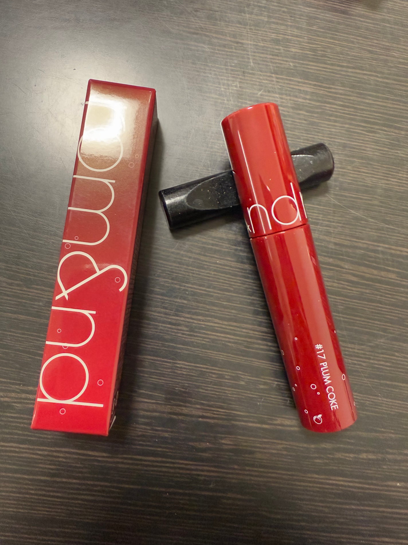 ジューシーラスティングティント/rom&nd/リップティントを使ったクチコミ(1枚目)