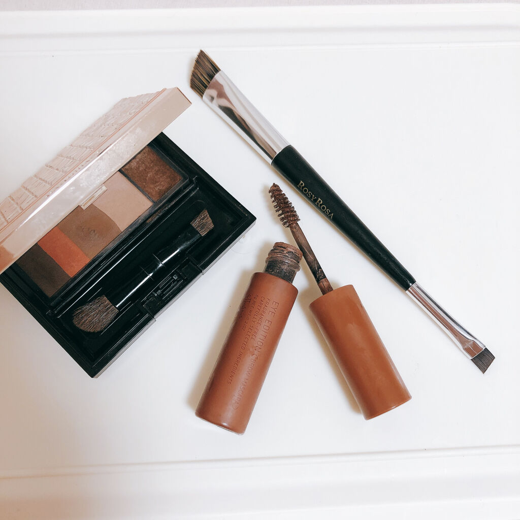 アイブロースタイリング 3D/マキアージュ/パウダーアイブロウを使ったクチコミ（2枚目）