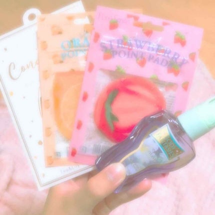 ジューシーフルーツ ポイントパッド ストロベリー/Pure Smile/レッグ・フットケアを使ったクチコミ(1枚目)