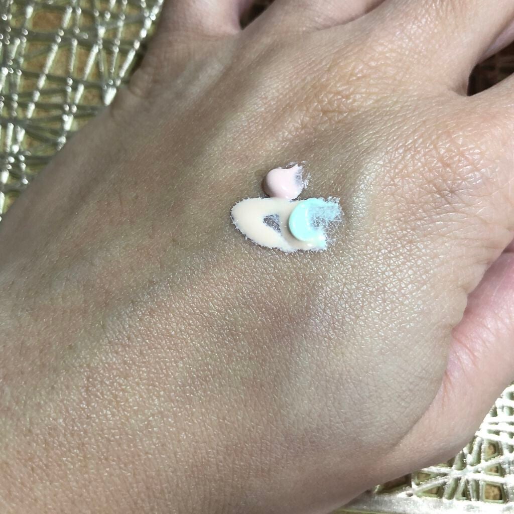 メイクアップベースS(グリーン)/media/化粧下地を使ったクチコミ(2枚目)