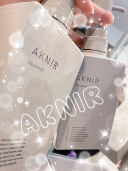 薬用ヘアシャンプー&トリートメント/AKNIR/市販シャンプーを使ったクチコミ(1枚目)