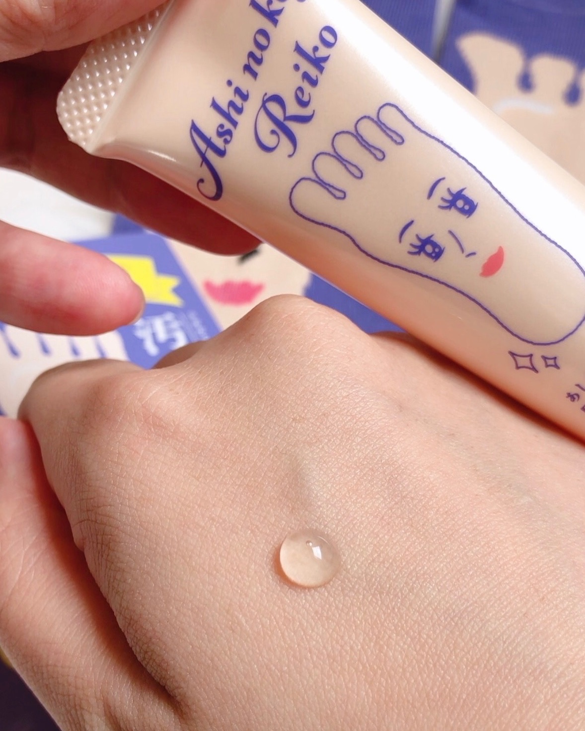 足小路麗子 薬用 フットケアジェル/ナリスアップ/レッグ・フットケアを使ったクチコミ（2枚目）