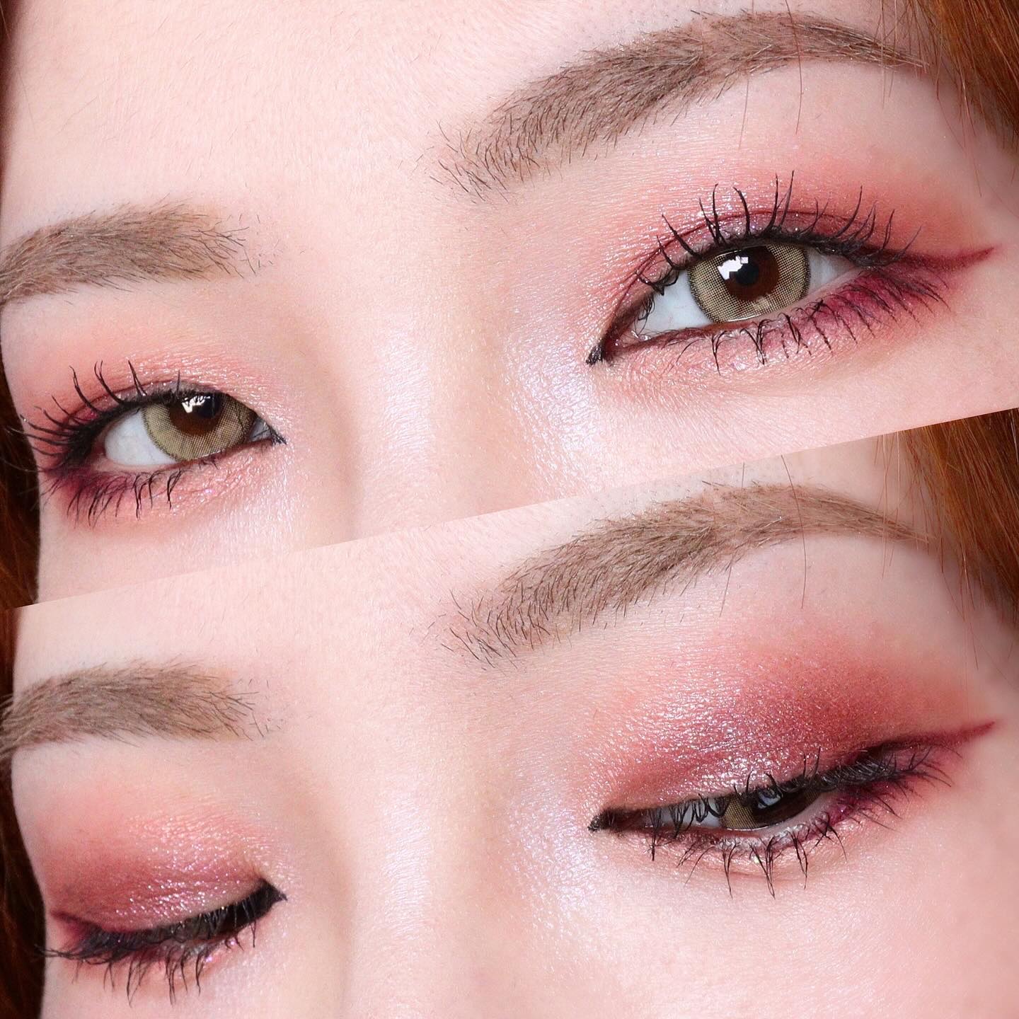 遊染インクスマッジパレット F06 野苺/Joocyee/アイシャドウパレットを使ったクチコミ（3枚目）