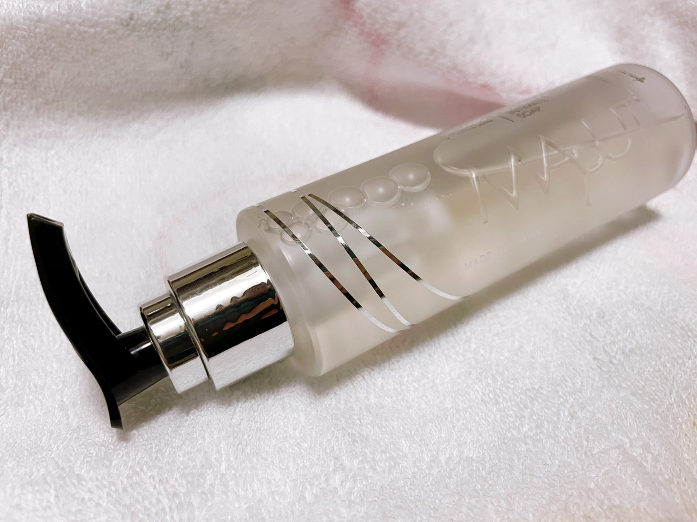 オーガニックフレグランスインティメイトソープ MAPUTI/MAPUTI/デリケートゾーンケアを使ったクチコミ(1枚目)