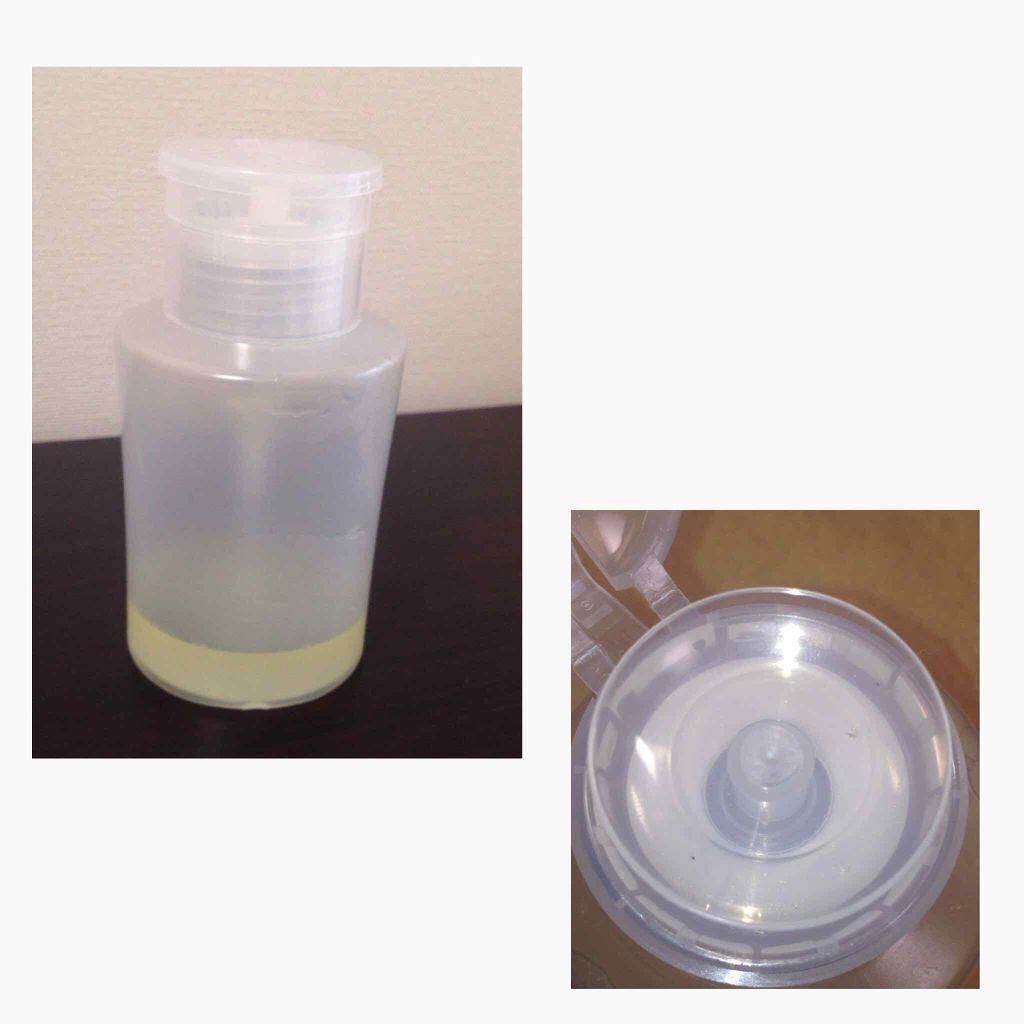 ワンプッシュディスペンサーボトル/DAISO/その他スキンケアグッズを使ったクチコミ（3枚目）