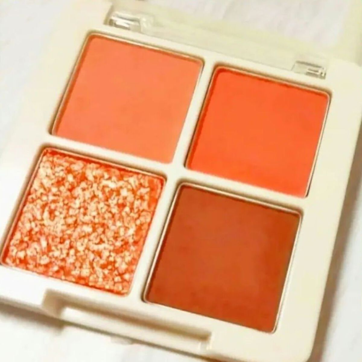 センムル シャドウ ボックス(1) 03　ピーチデイ/the SAEM/アイシャドウパレットを使ったクチコミ（2枚目）