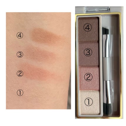 カラーエディットパウダーブロウ/excel/パウダーアイブロウを使ったクチコミ(1枚目)