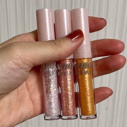 シュガー トゥインクル リキッド グリッター/PERIPERA/グリッターを使ったクチコミ(1枚目)