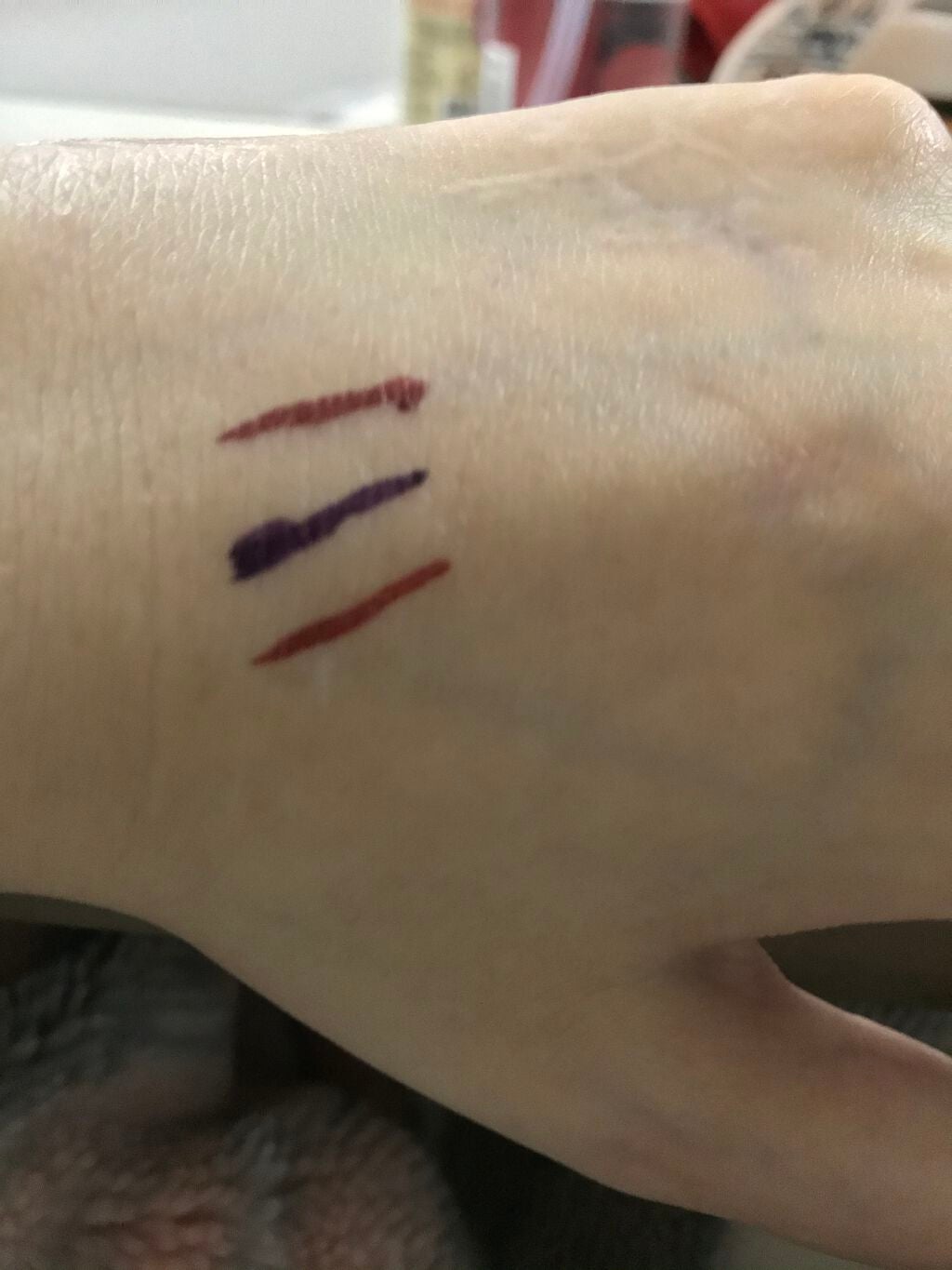 めぐ on LIPS 「#春コスメ購入報告Qoo10でカラーライナー購入しました❣️な..」(3枚目)