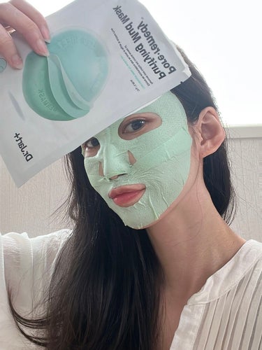 Dr.Jart＋ pore・remedy purifying mud maskのクチコミ「衝撃💥こんなパックはじめて!!😳

よくある水分ヒタヒタのパックではなくて
薄ぅくクレイを塗っ.....」（1枚目）