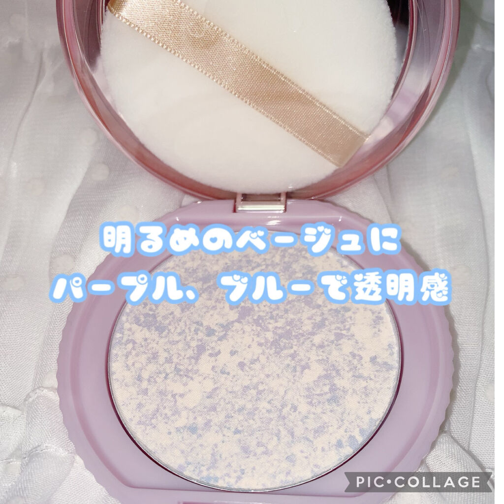 トランスペアレントフィニッシュパウダー SS シャイニーシーサイド/キャンメイク/プレストパウダーを使ったクチコミ（3枚目）