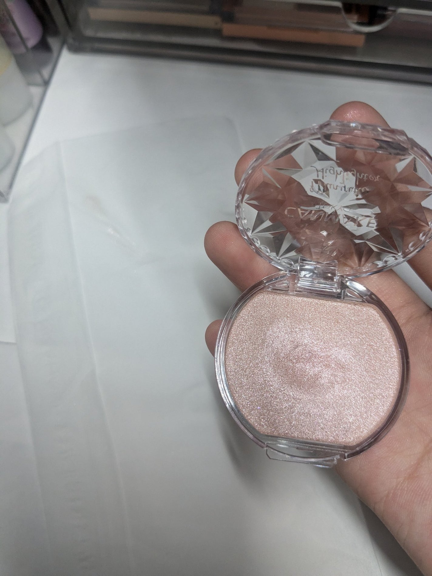 ゆーちゃん on LIPS 「CANMAKE✨むにゅっとハイライター✨これは今までのハイライ..」(3枚目)