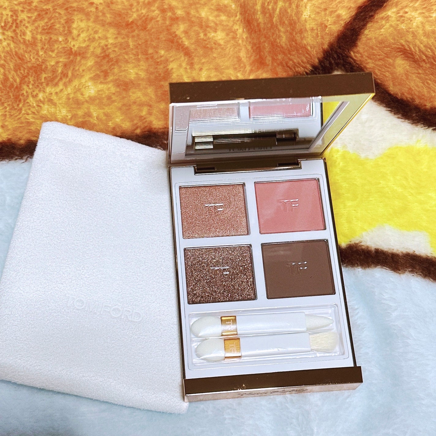 ソレイユ ドゥ フ アイ カラー クォード/TOM FORD BEAUTY/アイシャドウパレットを使ったクチコミ(1枚目)