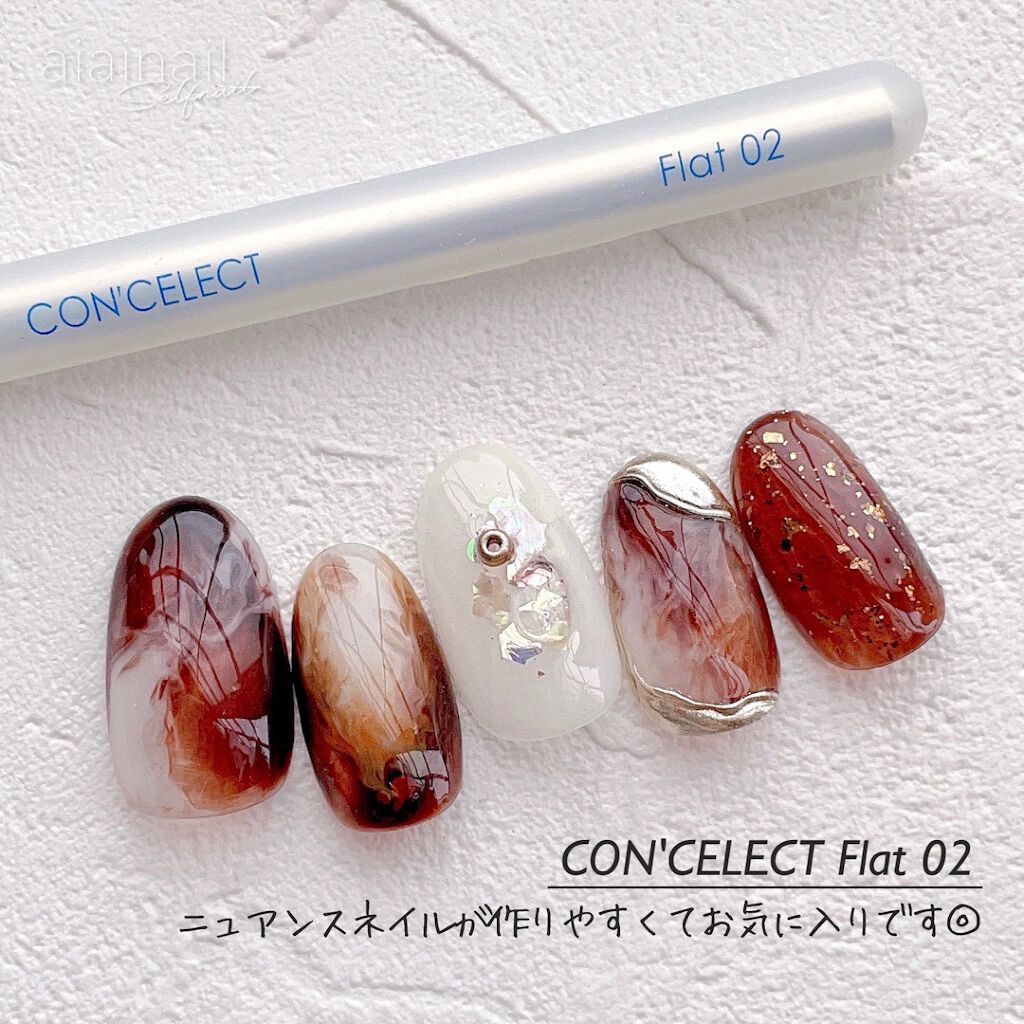 aiainail_@セルフネイル on LIPS 「⌇@____.angenail様より韓国のネイルブランド〚mo..」(4枚目)