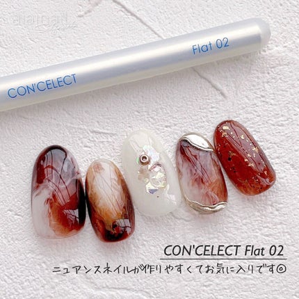 aiainail_@セルフネイル on LIPS 「⌇@____.angenail様より韓国のネイルブランド〚mo..」(4枚目)