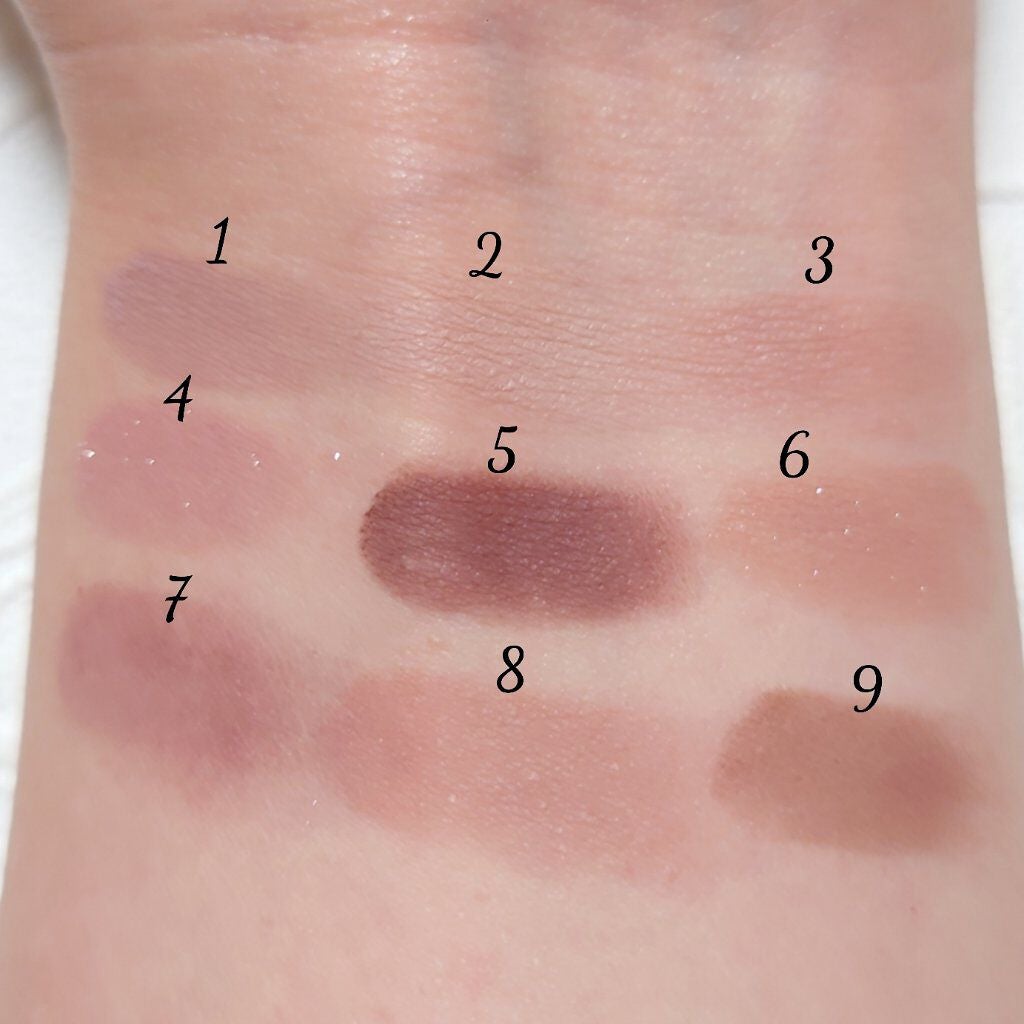 マイフェイブムードアイパレット 9カラー/HOLIKA HOLIKA/アイシャドウパレットを使ったクチコミ(4枚目)