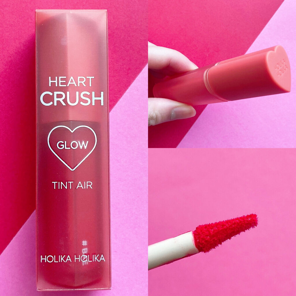 ハートクラッシュジェリーベルベットティント/HOLIKA HOLIKA/リップティントを使ったクチコミ（3枚目）