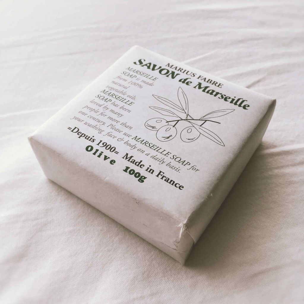 サヴォン ド マルセイユ オリーブ石鹸/ル セライユ/洗顔石鹸を使ったクチコミ(1枚目)